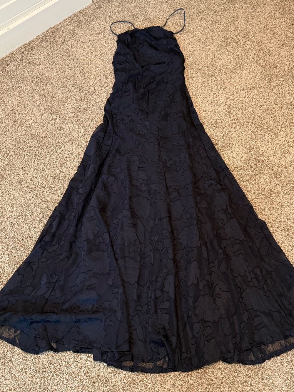 Nwot Forhoneyy Navy Maxi Dress View 2